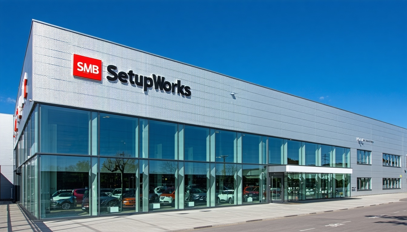 Logo for en ledende SMB som bruker SetupWorks